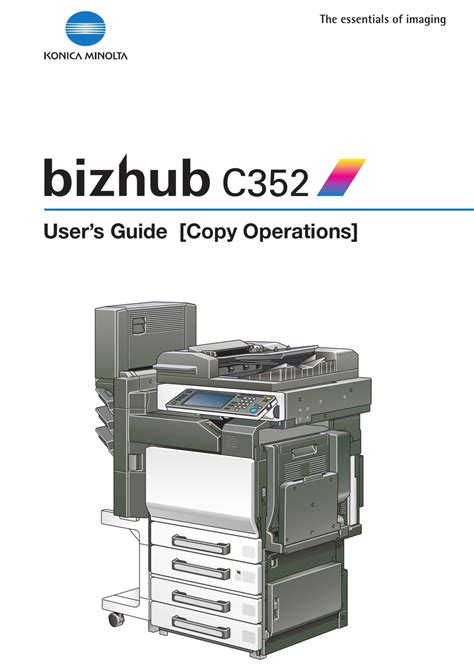 konica minolta bizhub c352 service manual pdf manual
